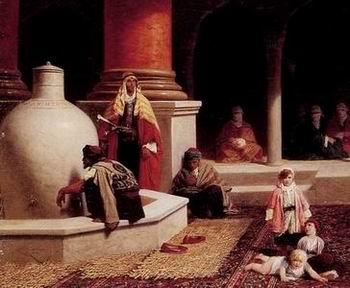 unknow artist Arab or Arabic people and life. Orientalism oil paintings  282 oil painting image
